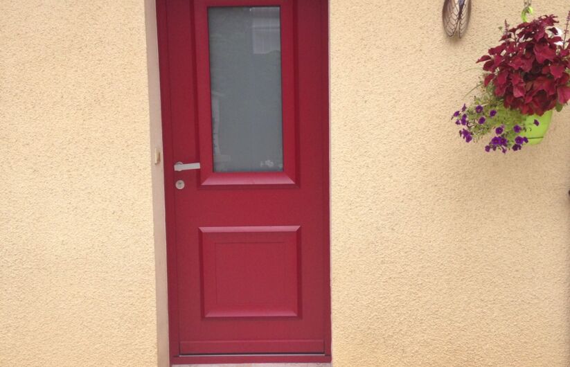 PORTE D'ENTREE ALUMINIUM SAINT ASTIER